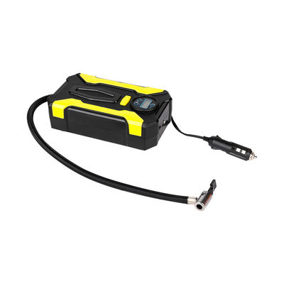 150psi Auto-Luftkompressor Reifendruckmessgerät mit 2 Düsenadaptern und LCD-Display