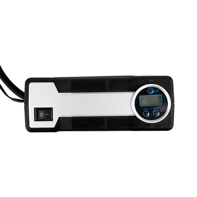 12V tragbare Auto-Luftpumpen-Reifenbläser mit 55cm-Luftschlauch und 2 Düsenadaptern