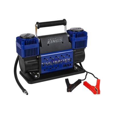 Blauer Schwerlast-Doppelzylinder 160LPM 4x4 Reifenbläser Pumpe 12v Auto-Luftkompressor