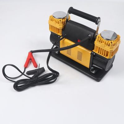 DC 12V Scooter Luftpumpen Reifen Aufblasser mit Schwerlast-Doppelzylinder Design